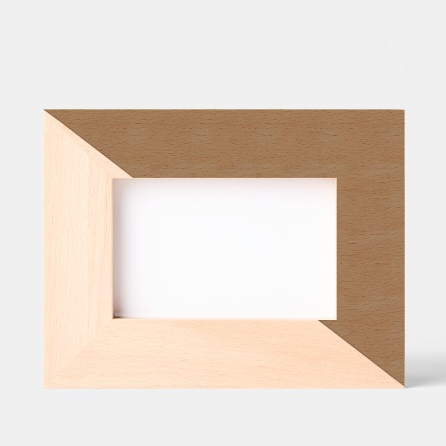 Colour Block Picture Frame (Black & Berry Red) (Front)