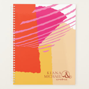 Colour Block Wedding Summer ID740 Planner