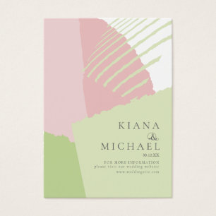 Colour Block Wedding Website Spring ID740