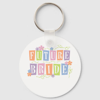 Colour Blocks Future Bride Key Ring