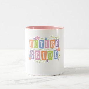 Colour Blocks Future Bride Two-Tone Coffee Mug