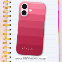 Colour Blocks Magenta Pink Monochromatic Name