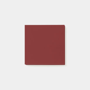 colour blood red post-it notes