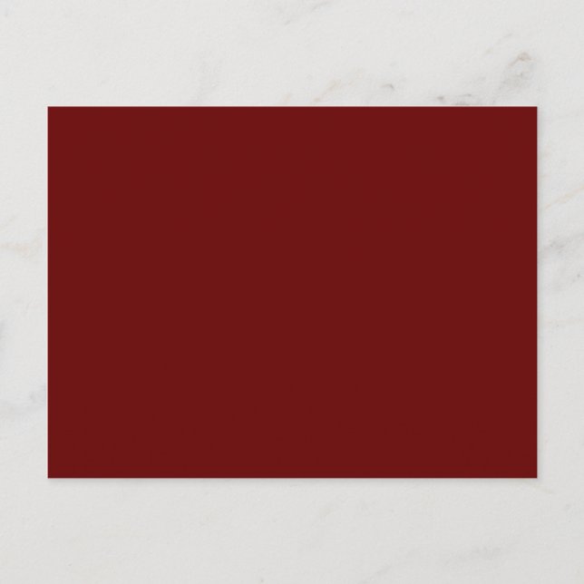 colour blood red postcard (Front)