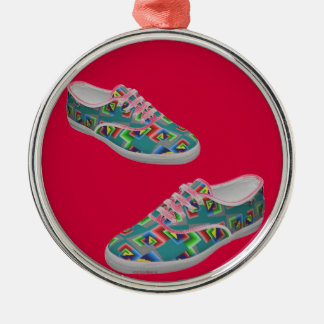 Colour box shoes ornament