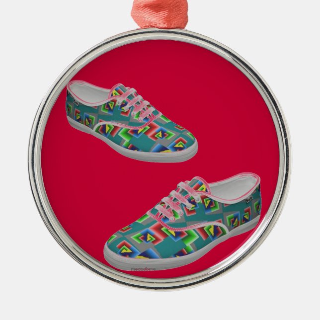 Colour box shoes ornament (Front)