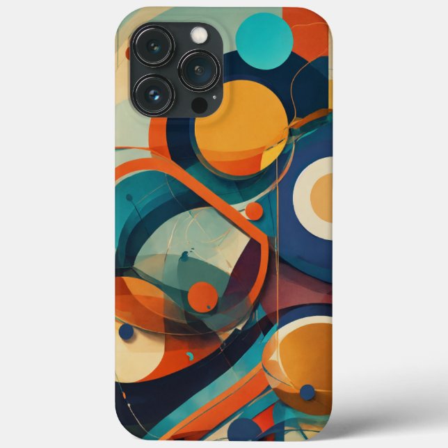 colour brown blue yellow  Case-Mate iPhone case (Back)