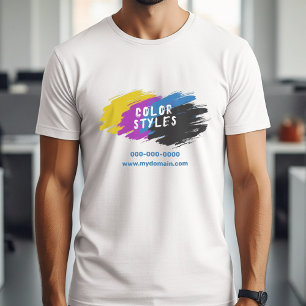 Colour Brush Splash T-Shirt