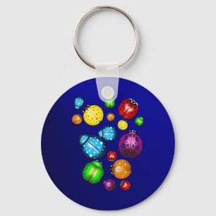 Colour Bugs  Keychain