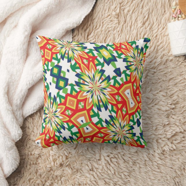 Colour Burst Cushion (Blanket)