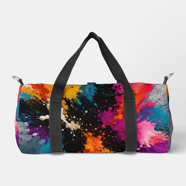 Colour Burst Duffel Bag (Front)