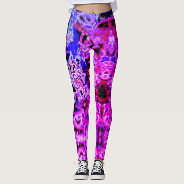 Colour burst leggings (Front)