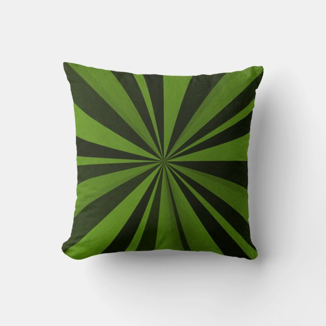 Colour Burst - Olive Green Cushion (Front)