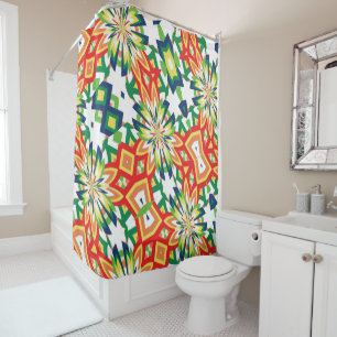 Colour Burst Shower Curtain