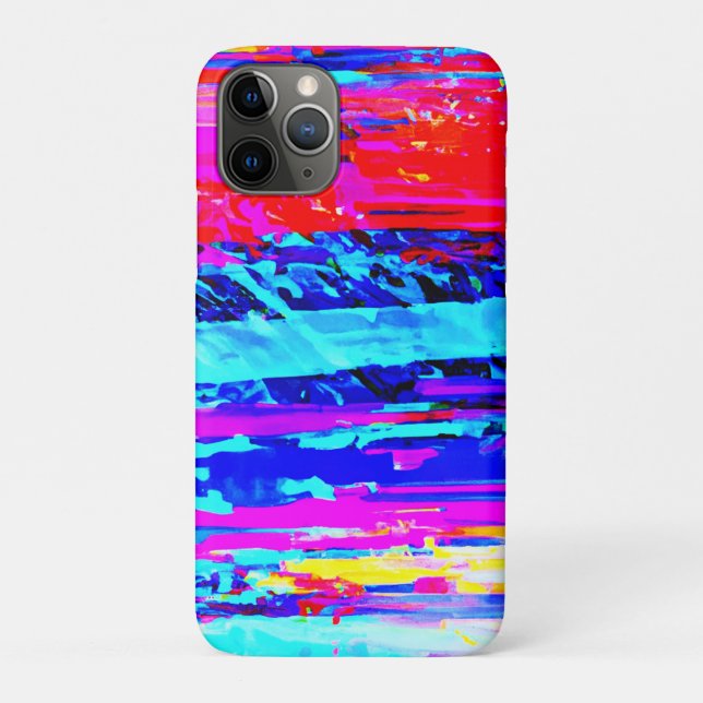 Colour Bursting Pattern Case-Mate iPhone Case (Back)