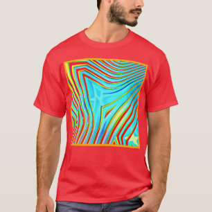 Colour Bursting Pattern T-Shirt
