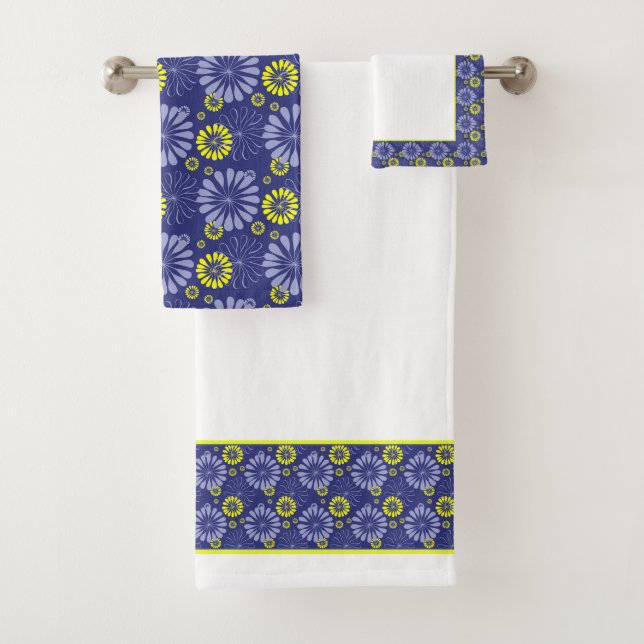 Colour Bursts Bath Towel Set (Insitu)