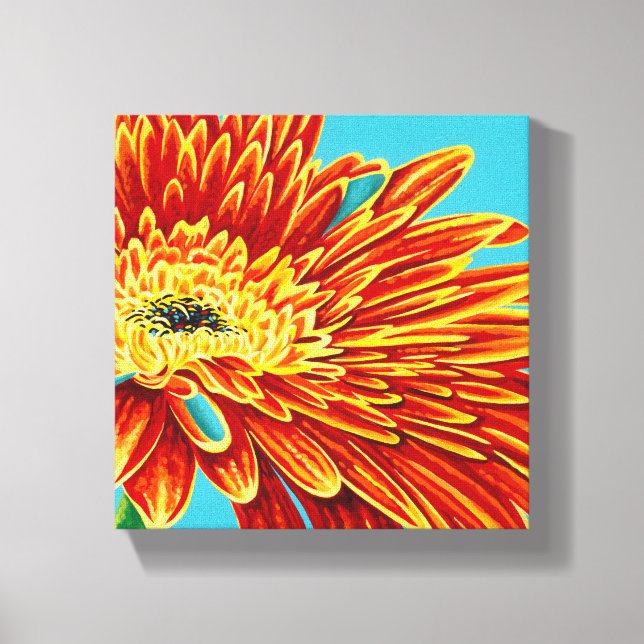 Colour Bursts I Canvas Print (Front)