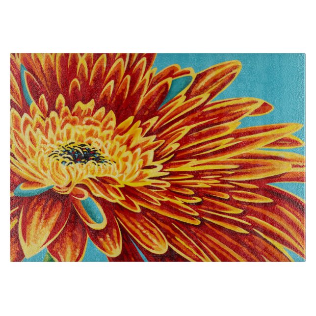 Colour Bursts I Cutting Board (Front)