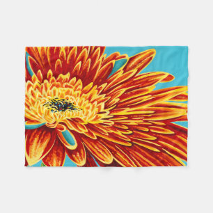 Colour Bursts I Fleece Blanket