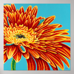 Colour Bursts I Poster