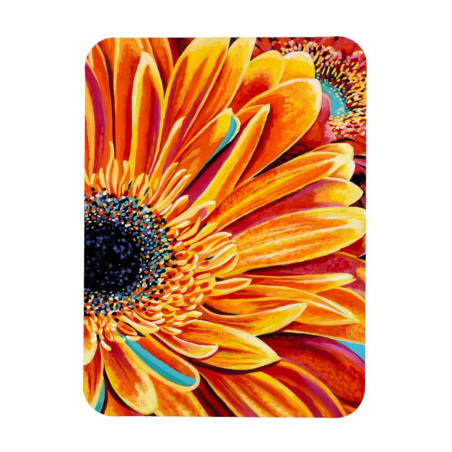 Colour Bursts II Magnet (Vertical)