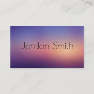 colour business card