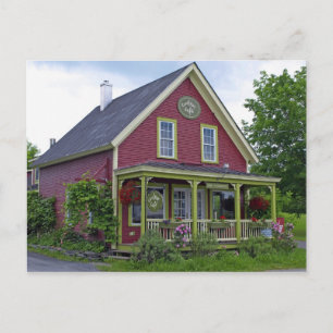 Colour Cafe/Café Couleur Postcard