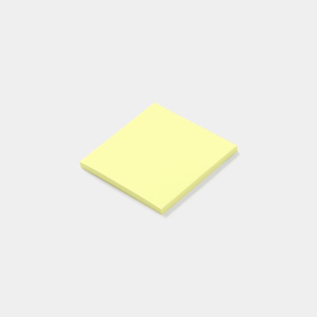 colour canary yellow post-it notes (Angled)