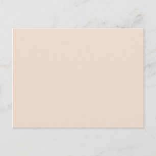 colour champagne pink postcard