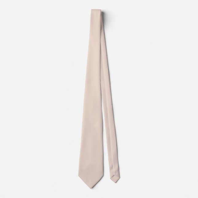 colour champagne pink tie (Front)