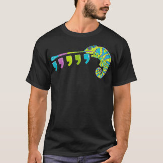Colour Changing Chameleon Comma Chameleon  T-Shirt