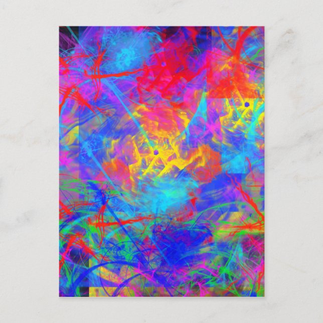 Colour Chaos Postcard (Front)