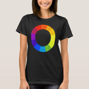 Colour Circle Palette Artist Painter Art Teacher T-Shirt