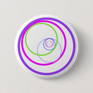 colour circles 6 cm round badge