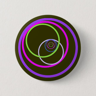 colour circles 6 cm round badge