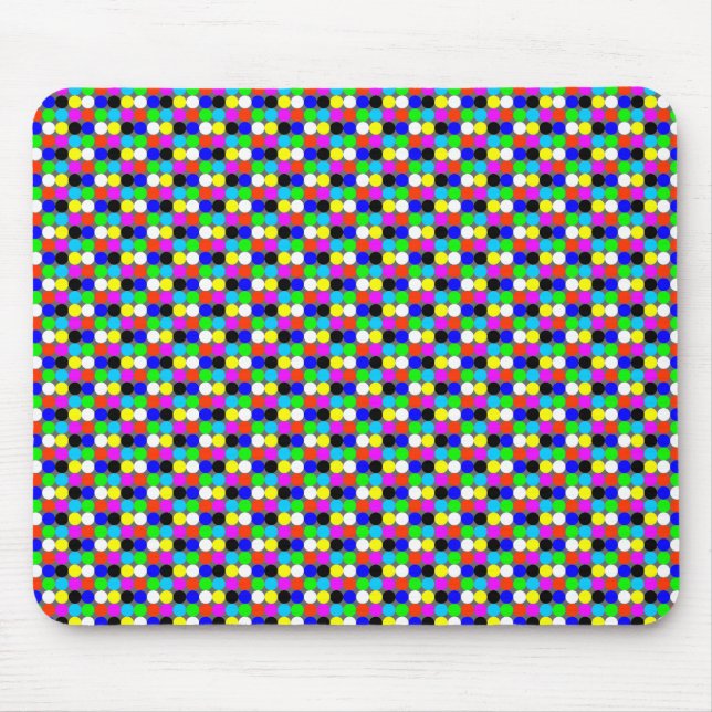 colour circles as mouse mat (Front)