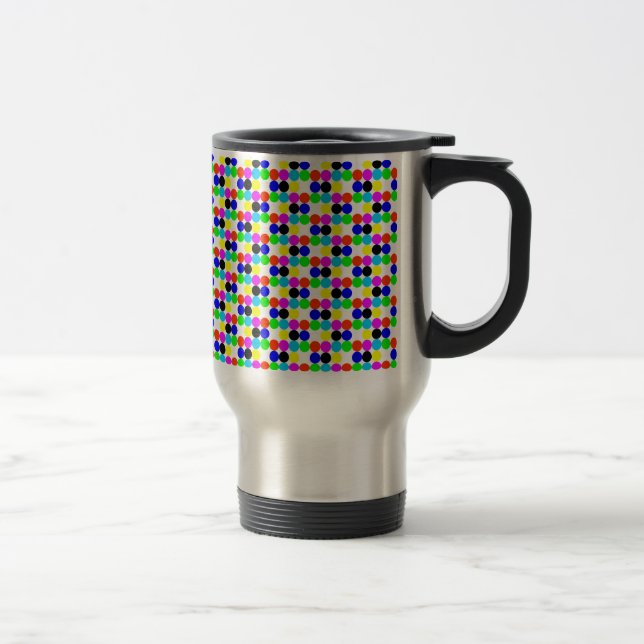 colour circles as travel mug (Right)