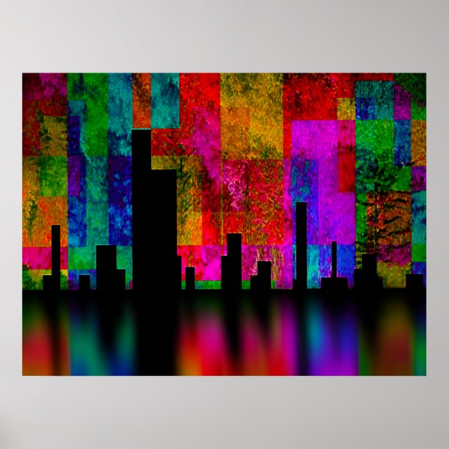 Colour City Vibrance Poster (Front)
