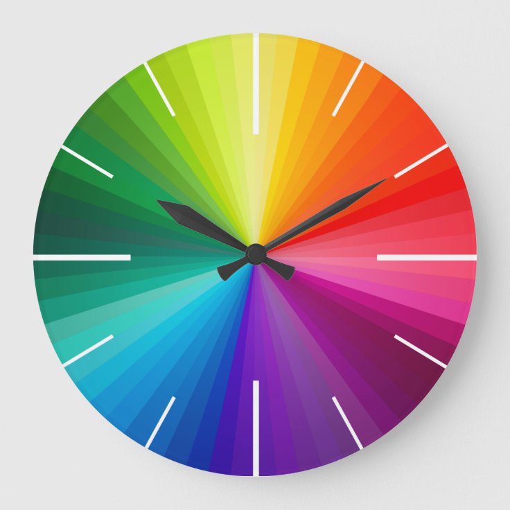 Colour Clock | Zazzle