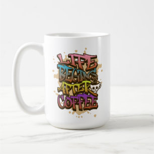 Colour Coffee Lover Coffee Drinker Gift Y2K Style Coffee Mug