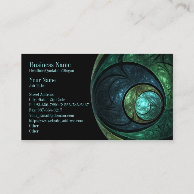Colour Conception Company/Business Card (Front)