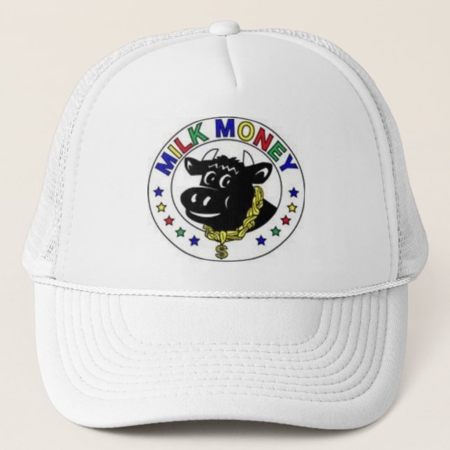 colour cow trucker hat (Front)