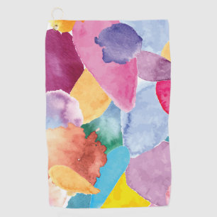 Colour crash 2 golf towel