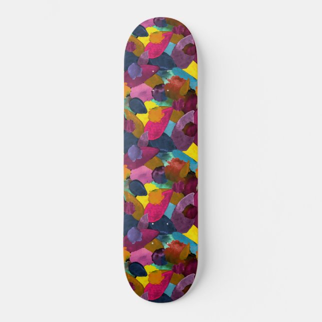 Colour crash 3 skateboard (Front)