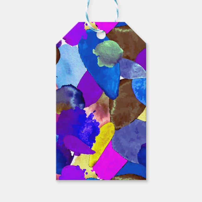 Colour crash 4 gift tags (Front)