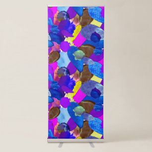Colour crash 4 retractable banner