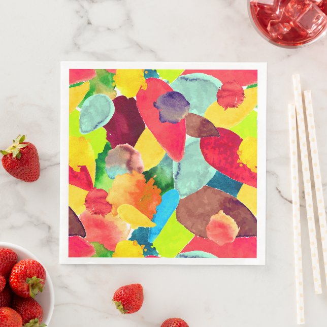 Colour crash 5 napkin (Insitu)