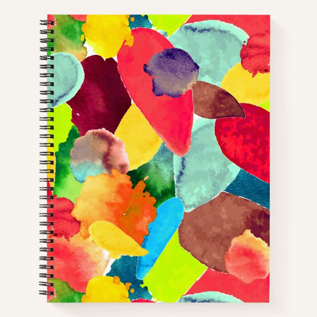 Colour crash 5 notebook (Front)