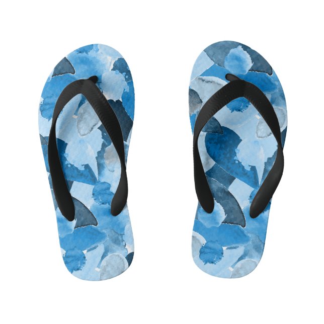Colour crash 6 kid's flip flops (Footbed)